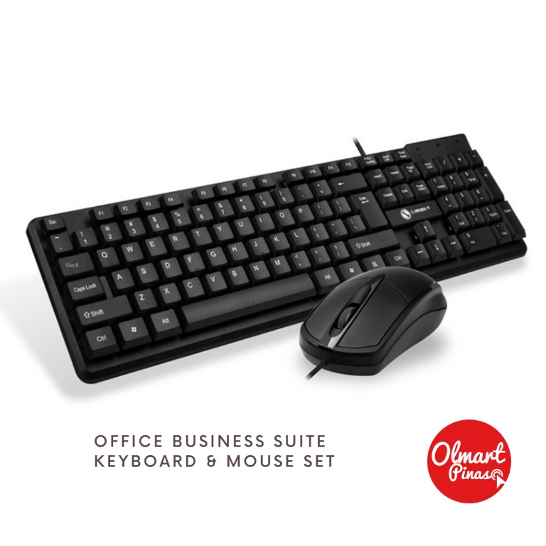 Usb Keyboard And Mouse Bundle For Home / Office Business Suite ( Black ...