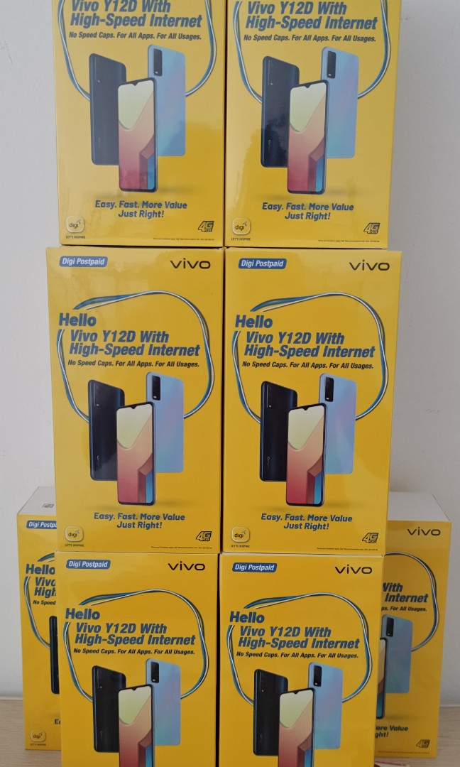 Prepaid With Vivo Y12d Mobile Phones Tablets Android Phones Others On Carousell