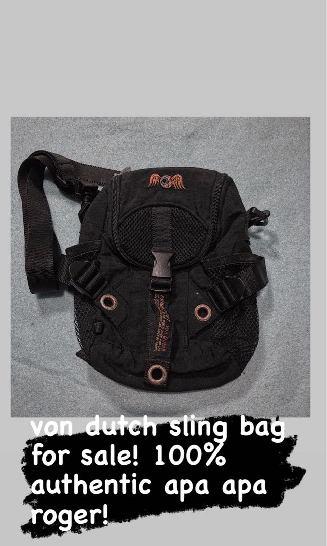 von dutch original Men s Fashion Bags Sling Bags on Carousell
