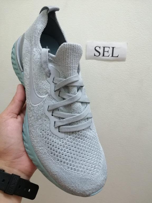 Women's nike epic react flyknit wolf grey new arrivals