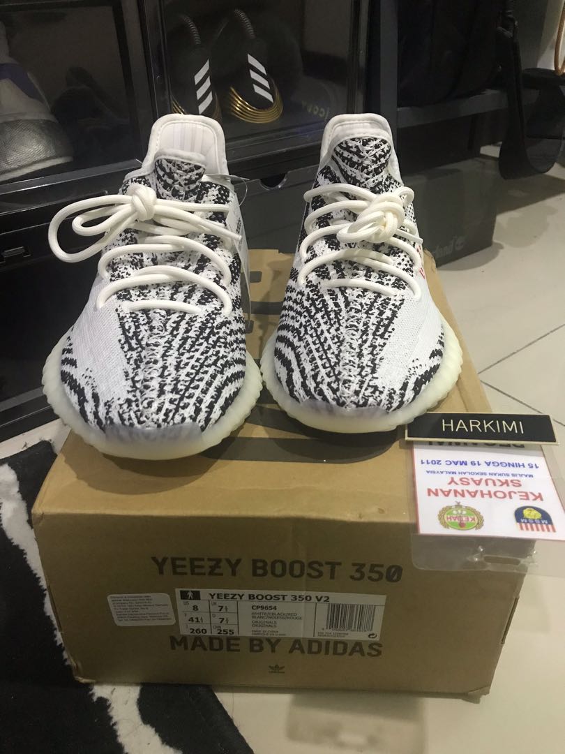 Adidas yeezy shop zebra malaysia