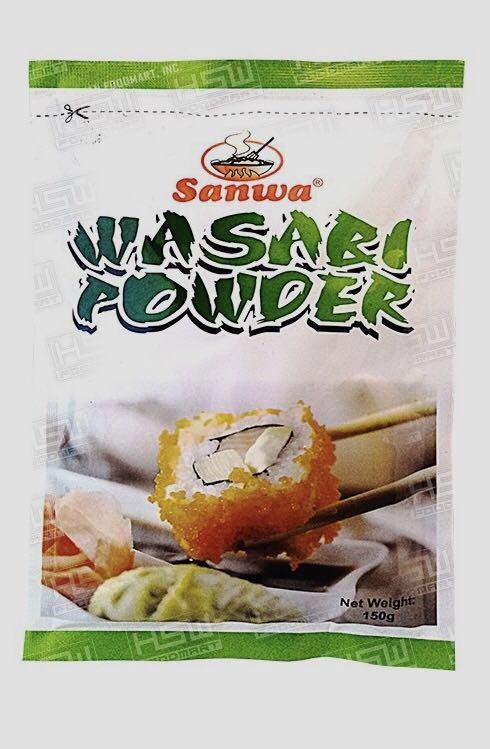 150g Sanwa Wasabi Powder (Category: Spice & Seasoning) located in Manila. Submitted by rotalie (Listing ID 1093607407, Image 1). Description: 150g Sanwa Wasabi Powder #inManila #inQC #inMandaluyong #inMakati #inTaguig #inPasig #inMarikina #inCainta #inAntipolo Delivery thru Lalamove or Grab express c/o buyer from Sampaloc Manila. Payment via bank transfer or GCash before shipping :) For further inquiries, pls call us 09153264002 :) .