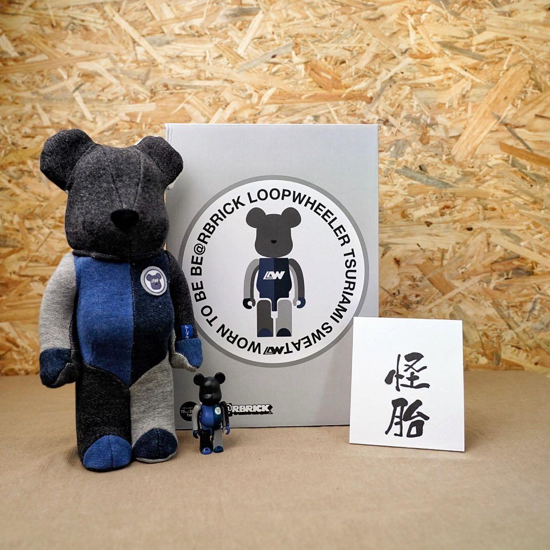 🐻 ❗️現貨❗️BE@RBRICK Loopwheeler 400% + 100% BEARBRICK, 興趣及