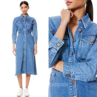 montrose dobby midi dress