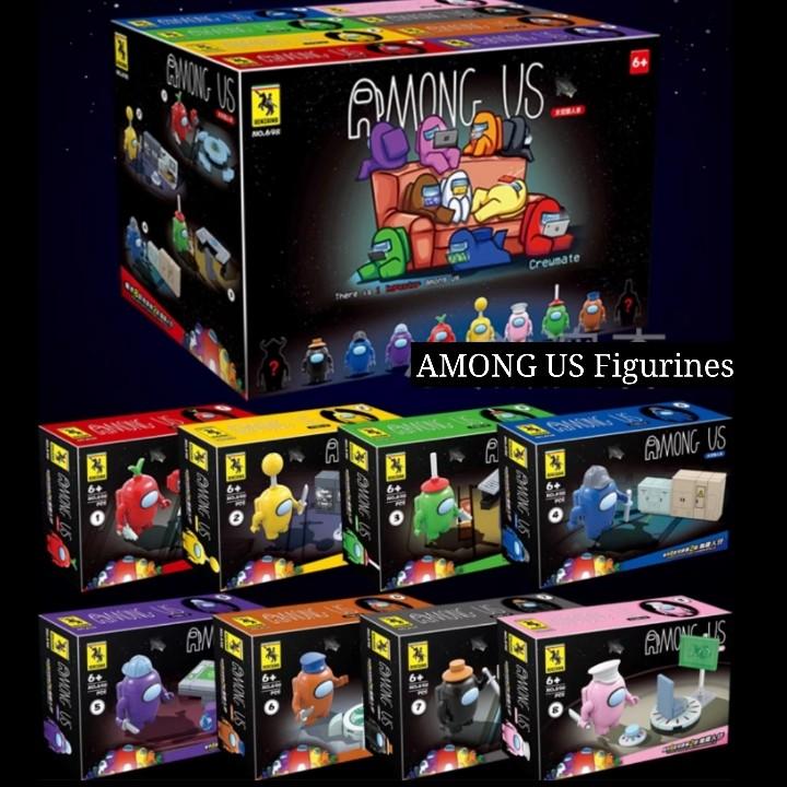 AMONG US Lego set figurines Hobbies Toys Toys Games on Carousell