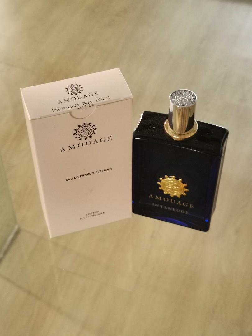 Amouage interlude man 100ml tester, Beauty & Personal Care