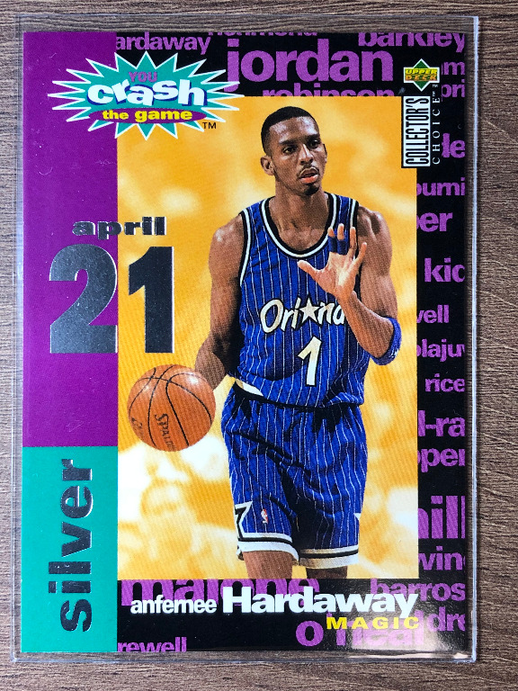 Anfernee Hardaway Penny NBA 1994 1995 Upper Deck SP Orlando Magic Card,  Hobbies & Toys, Toys & Games on Carousell