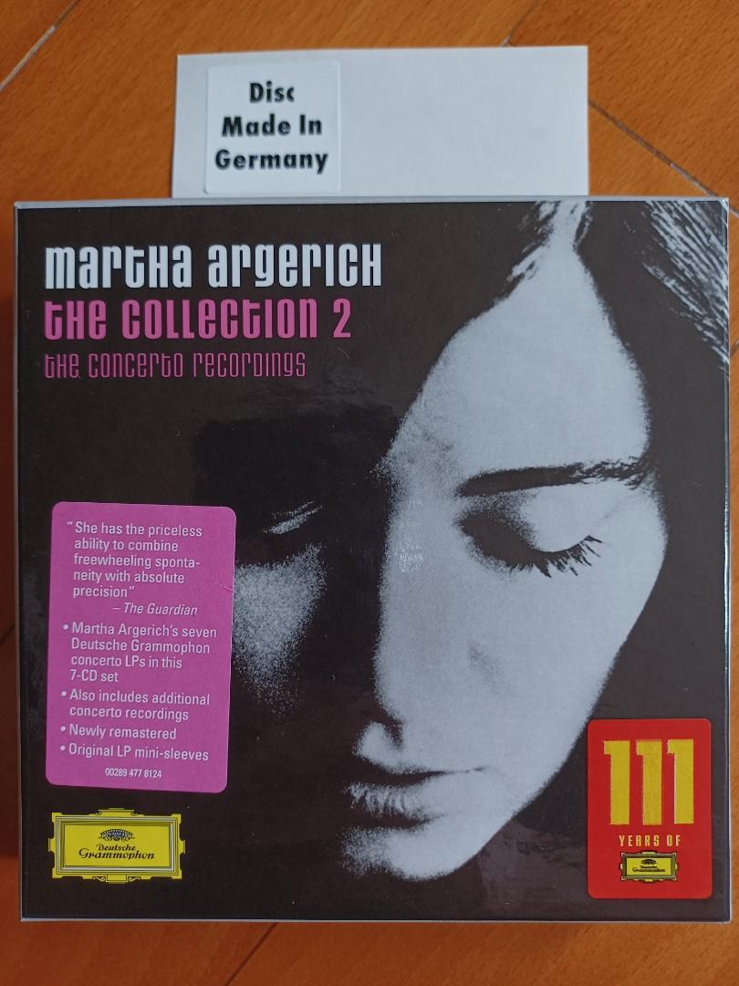 ARGERICH 🎹 the COLL.2 THE CONCERTO RECORDINGS BOX🍀德版7CD無花98