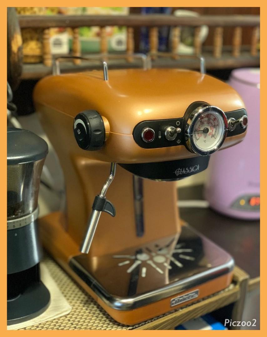 Ariete Vintage Espresso Machine 復古系列特濃咖啡機 MOD1389, 家庭電器, 廚房電器, 咖啡機及咖啡壺