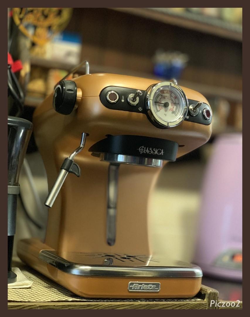 Ariete Vintage Espresso Machine 復古系列特濃咖啡機 MOD1389, 家庭電器, 廚房電器, 咖啡機及咖啡壺