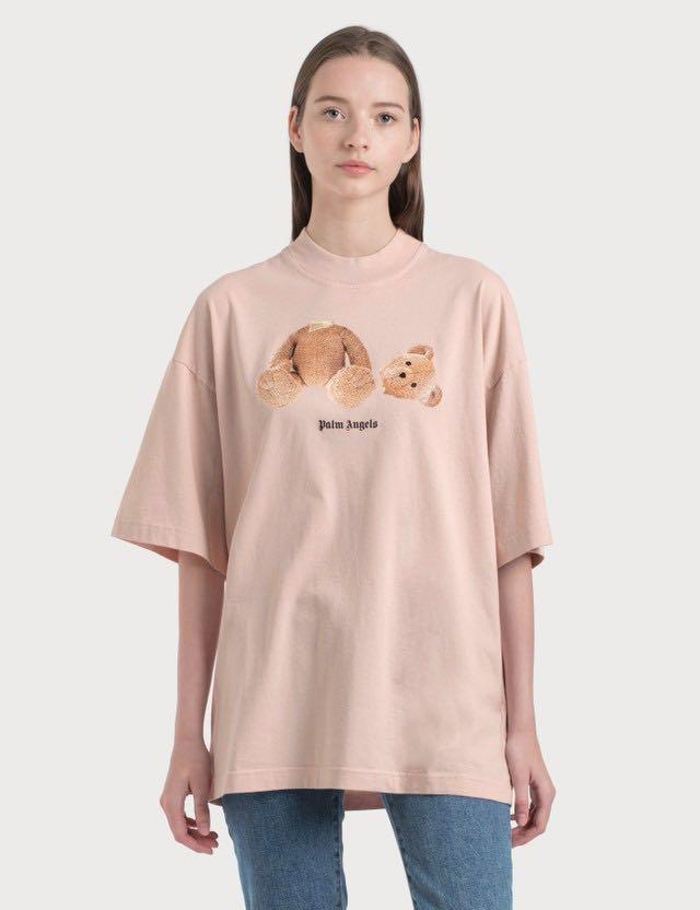 Palm angels kill the bear t shirt pink Outlet