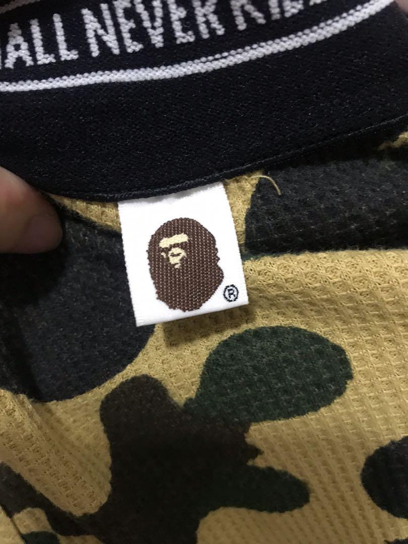 bape compression (Category: Underwear) located in Manila. Submitted by unnewear (Listing ID 1093599857, Image 3). Description: pristine condition large on tag fits medium mens vito cruz meet up only can do shipping.