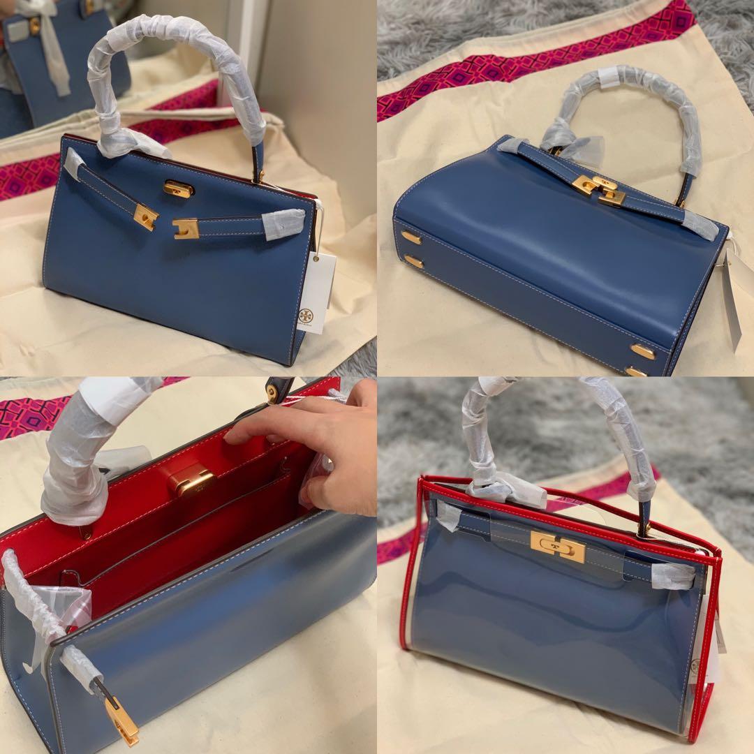 Reduced! BNWT Tory Burch Lee Shoulder bag Radziwill Kelly Raincoat Blue,  Women's Fashion, Bags & Wallets, Shoulder Bags on Carousell
