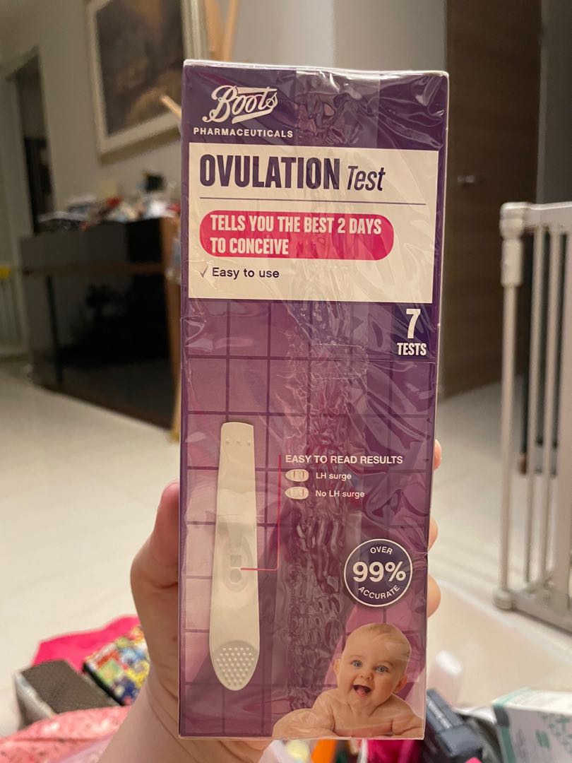 Boots ovulation test kit, Babies & Kids, Maternity Care on Carousell