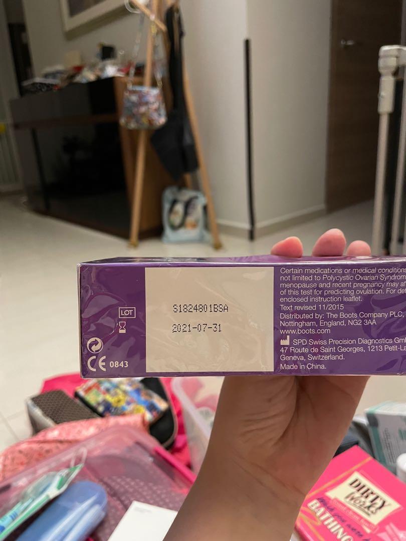 Boots ovulation test kit, Babies & Kids, Maternity Care on Carousell