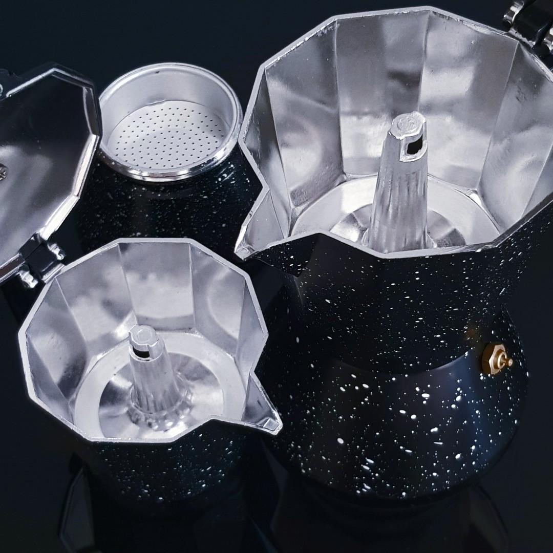 COFFEE MAKER . Moka Pot Classic Espresso Coffeemaker For Induction