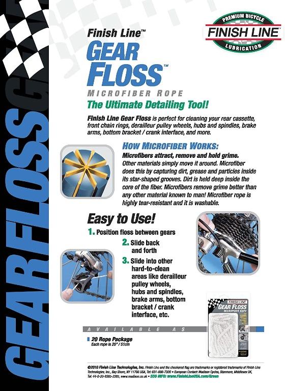 Gear floss clearance