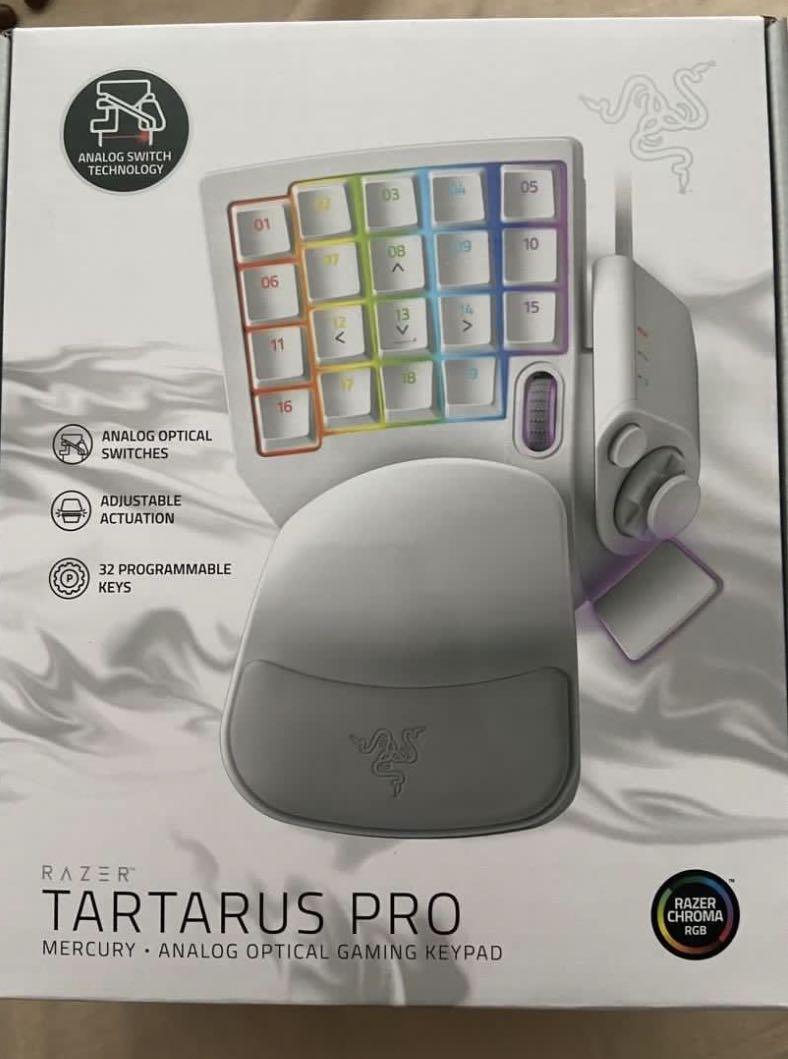 Brand New Razer Tartarus Pro Mercury Video Gaming Gaming Accessories Controllers On Carousell