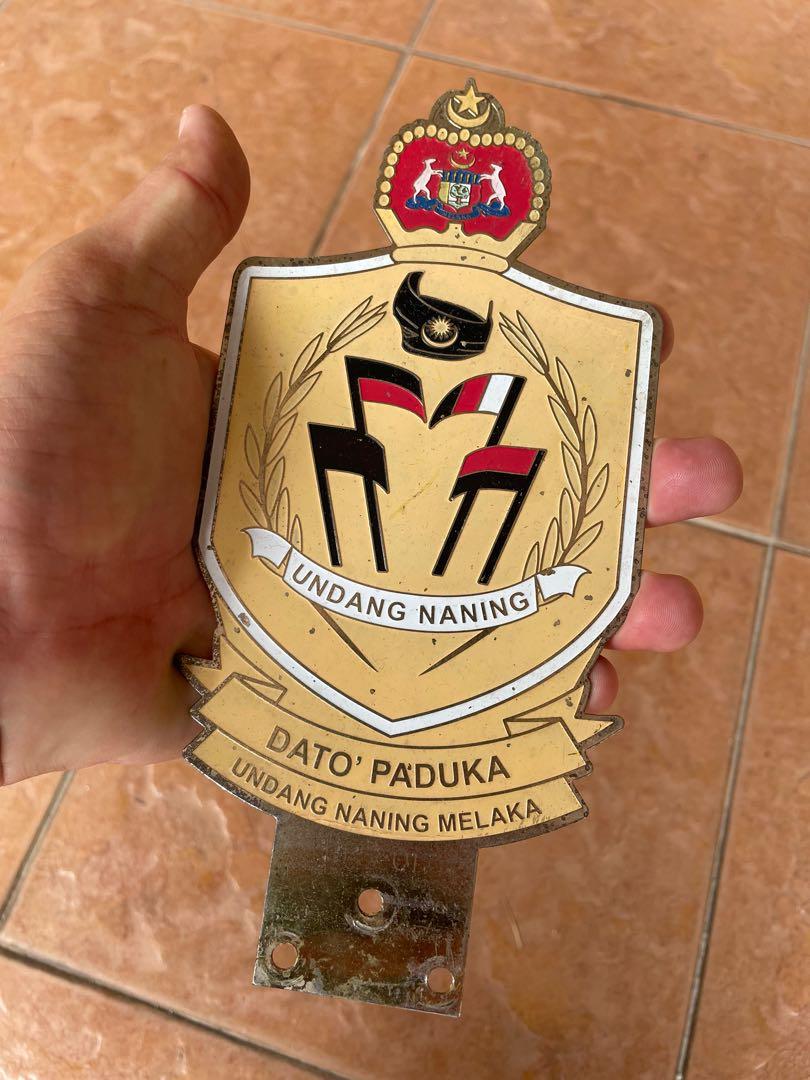 Car Badge Udang Naning Antiques Vintage Collectibles On Carousell