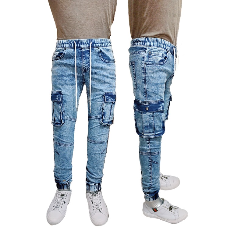 Red Bridge Mens Jogger Denim Cargo Pants Colored Jeans Jeans Pants Sl, 34,90