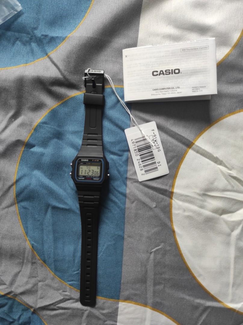 Casio discount f91w 1dg