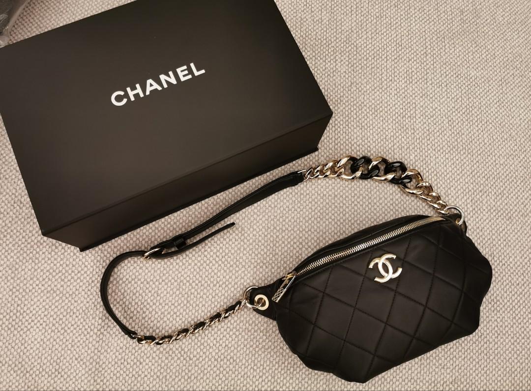 Chanel waist bag, 名牌, 手袋及銀包- Carousell
