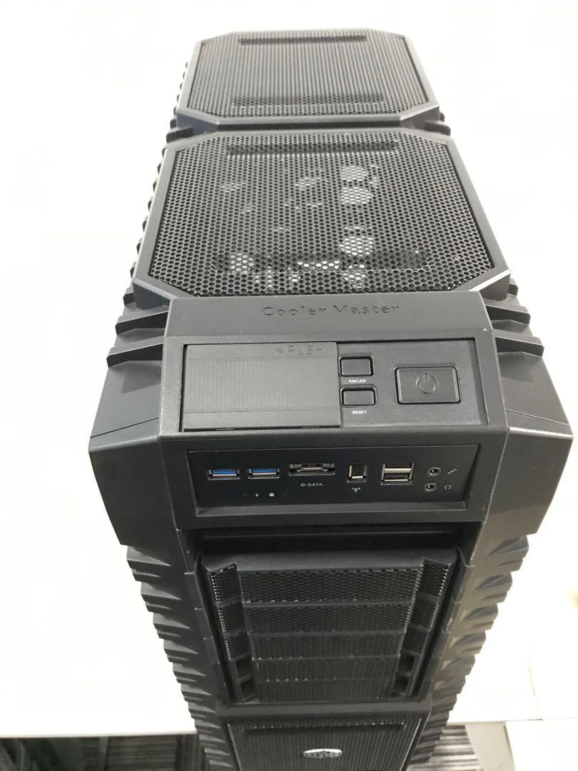 Cooler Master HAF X Full Tower Cases Casing, Computers & Tech, Parts