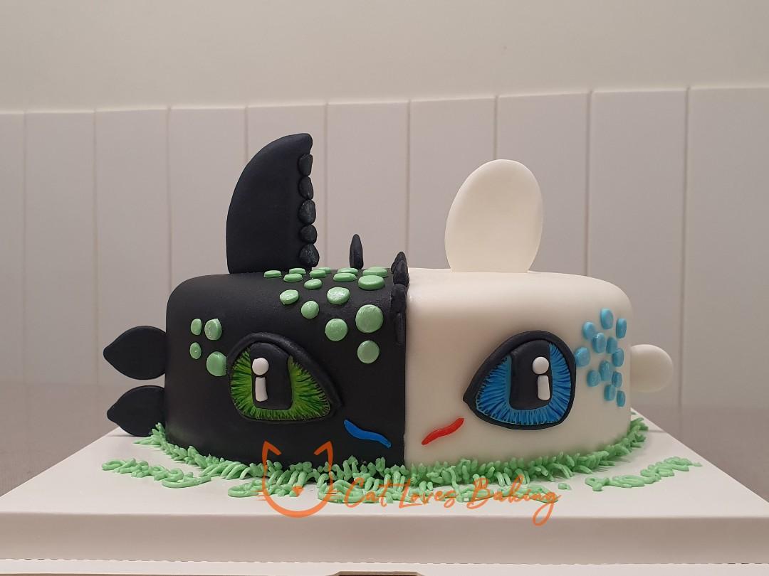 Dragon Cake for Kids