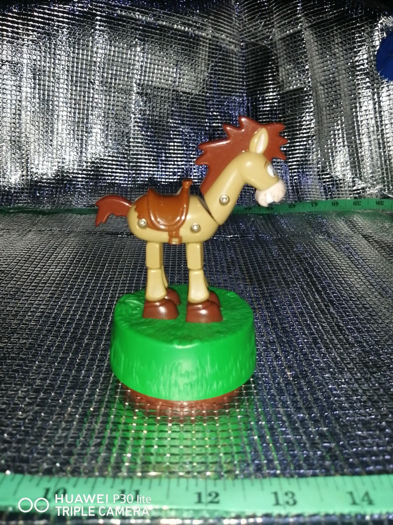 Disney Pixar Toy Story Horse Push Puppet, Hobbies & Toys, Toys & Games on Carousell