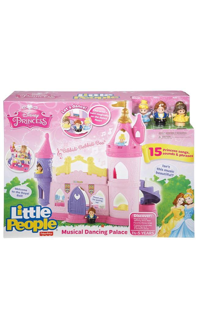 Disney Princess Fisher Price Little People Musical Dancing Palace