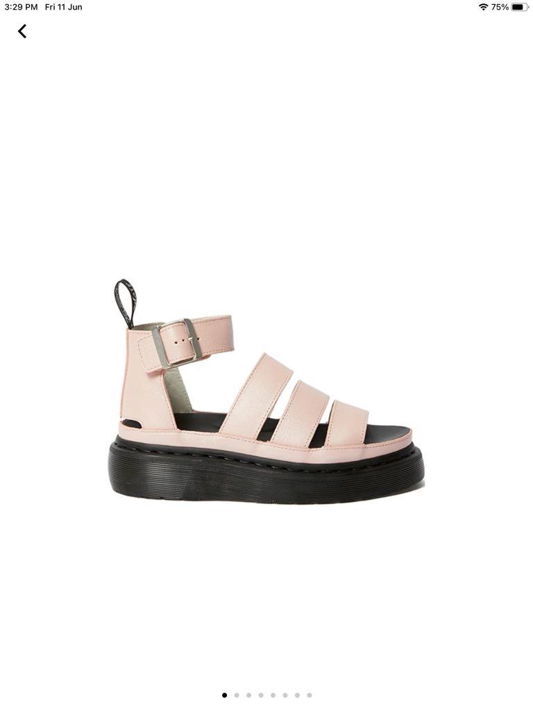 Clarissa ii quad platform sandals pink clearance