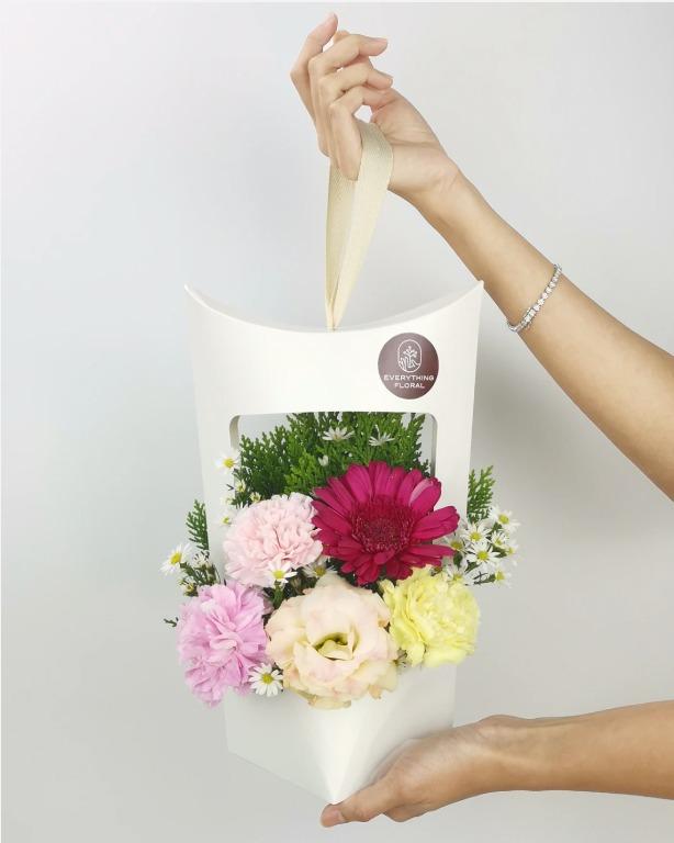 Dreamy Passion Bloom Box Free Delivery Fresh Flowers Floral Bouquet Box Gifts For
