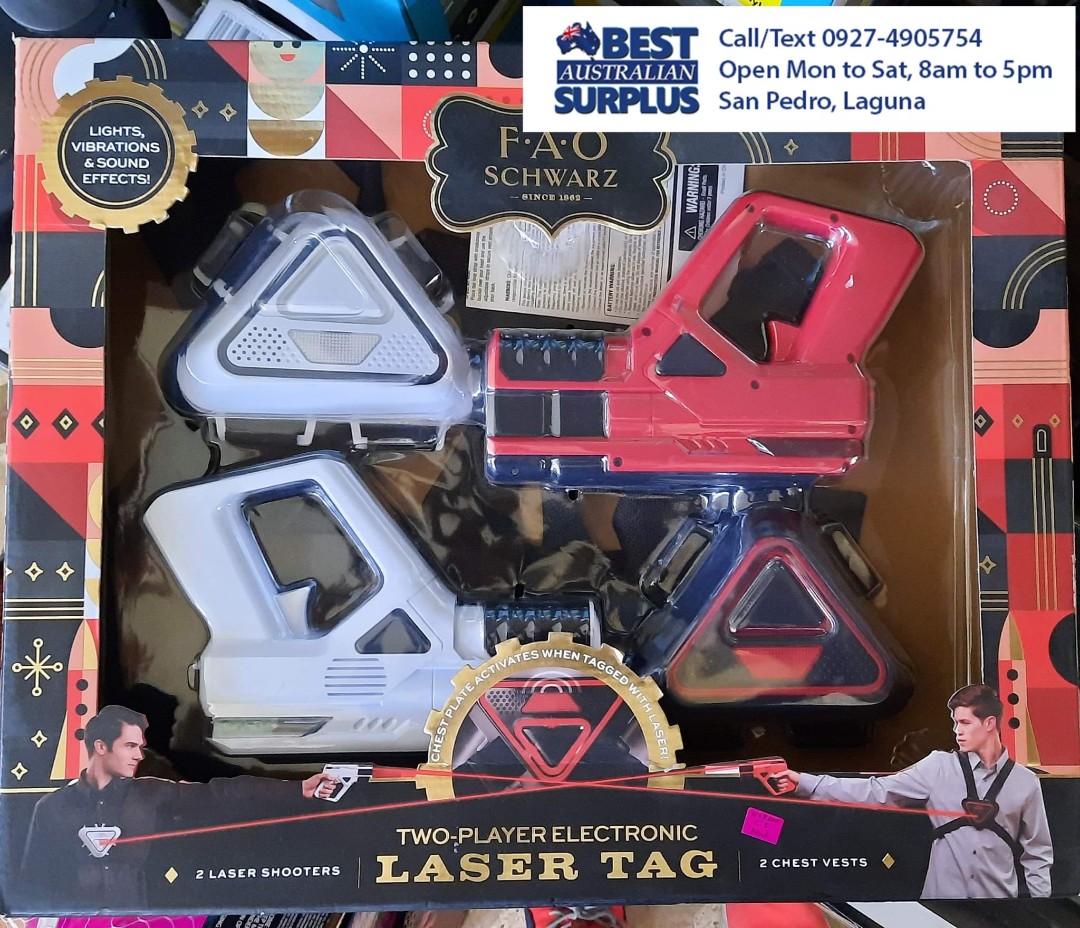 FOA Schwarz Laser Tag Two-Player Shooting Game - New in Box