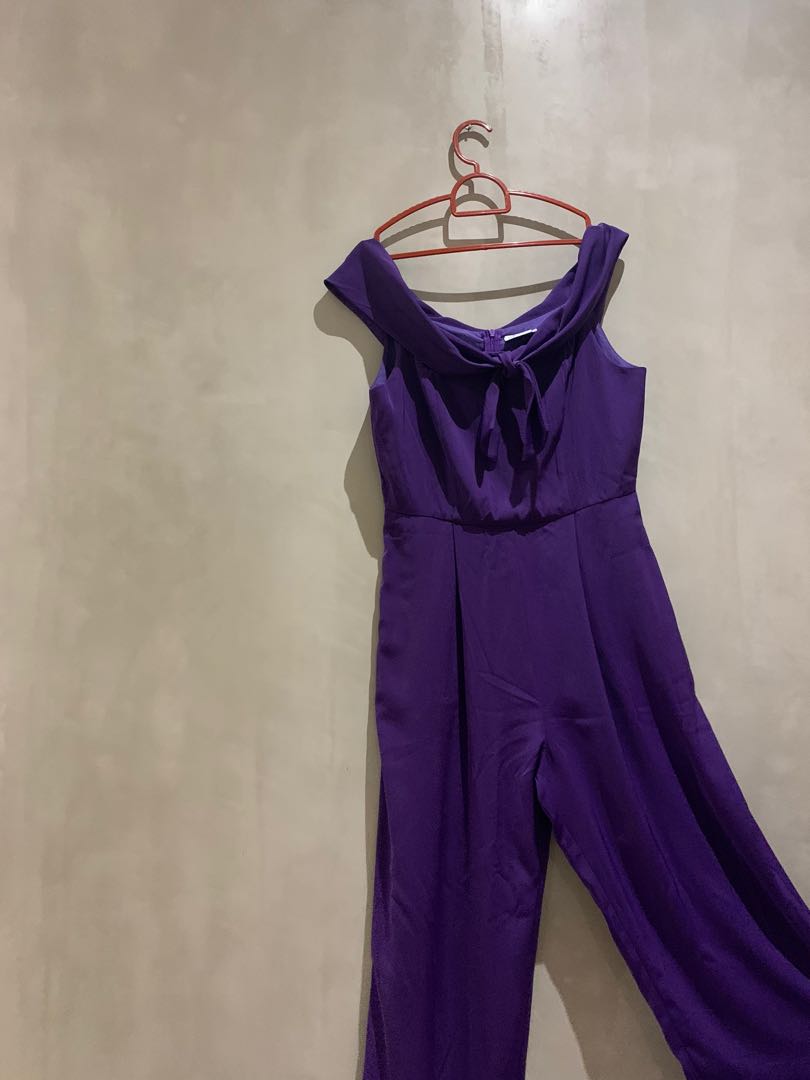 Royal purple jumpsuit outlet