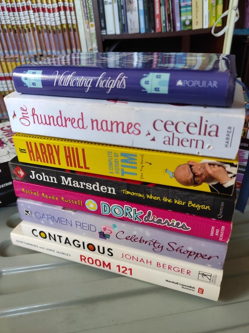 English Novel Malay Novel Non Fiction Fixi Books Stationery Books On Carousell