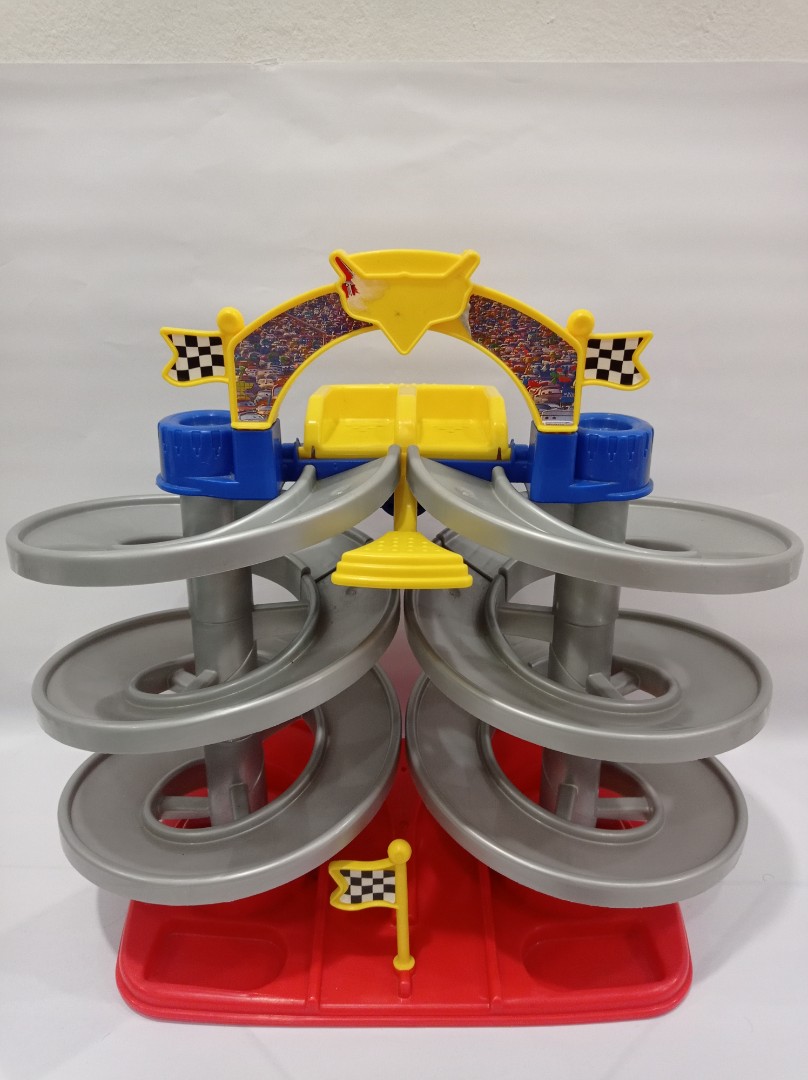 Fisher price spiral speedway cars sales