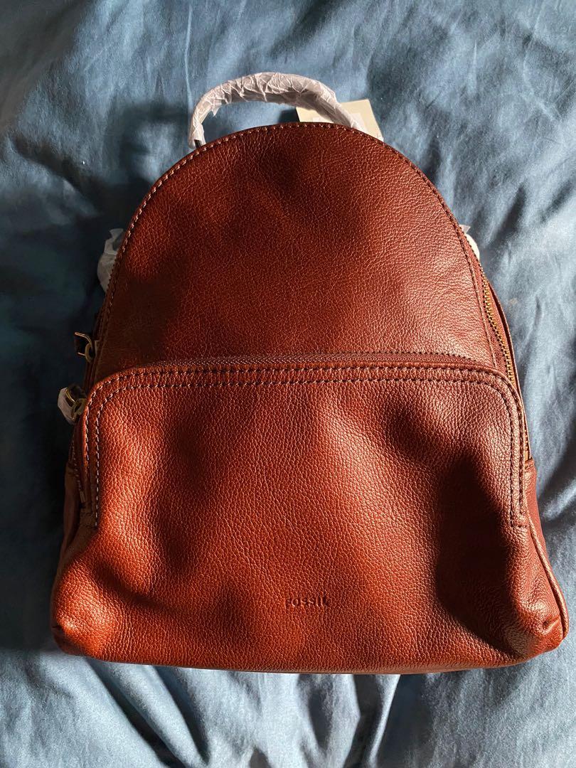 Fossil felicity 2025 backpack brandy