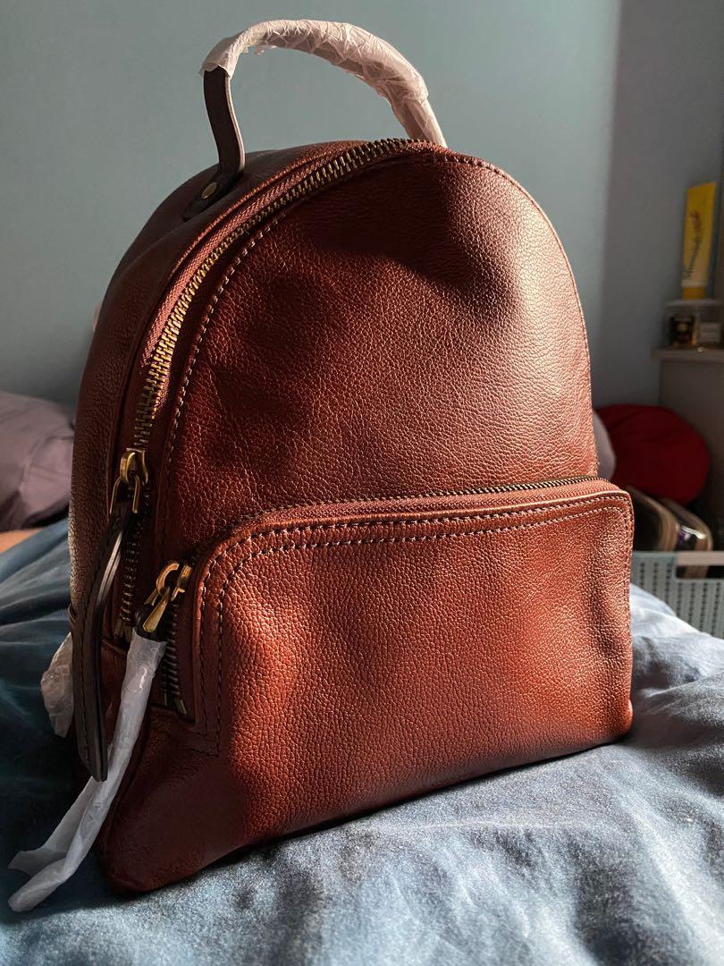 Fossil felicity 2025 backpack brandy