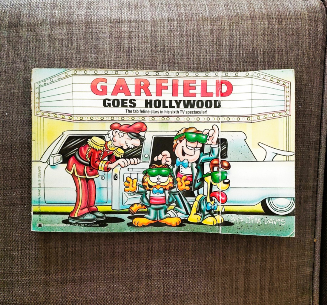 Garfield Goes To Hollywood Comic Hobbies Toys Books Magazines Comics Manga On Carousell