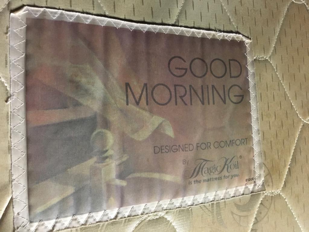 Super Single Good Morning Mattress by Magic Coil, Furniture & Home