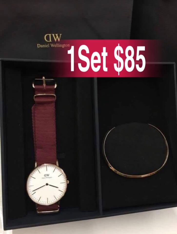 GSS PROMO Gift set Authentic Daniel Wellington Watch Men s