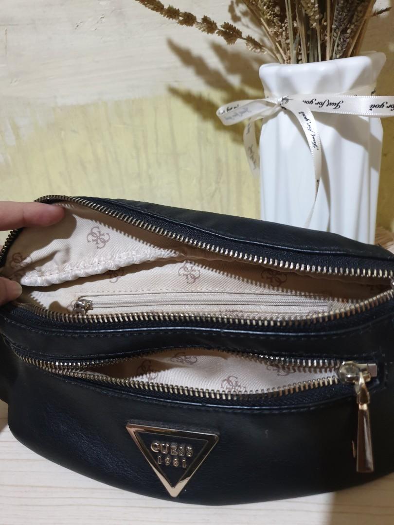 Guess black discount belt bag