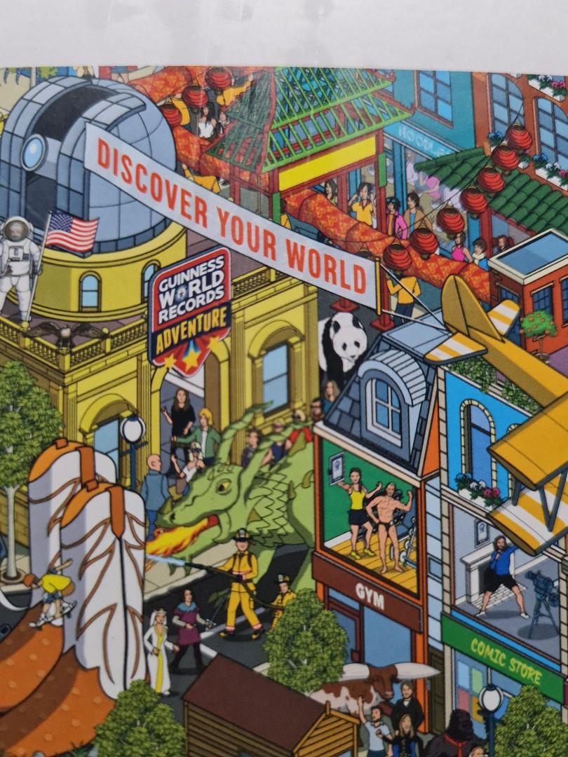 Guinness world records jigsaw puzzle (500 pieces), Hobbies & Toys, Toys