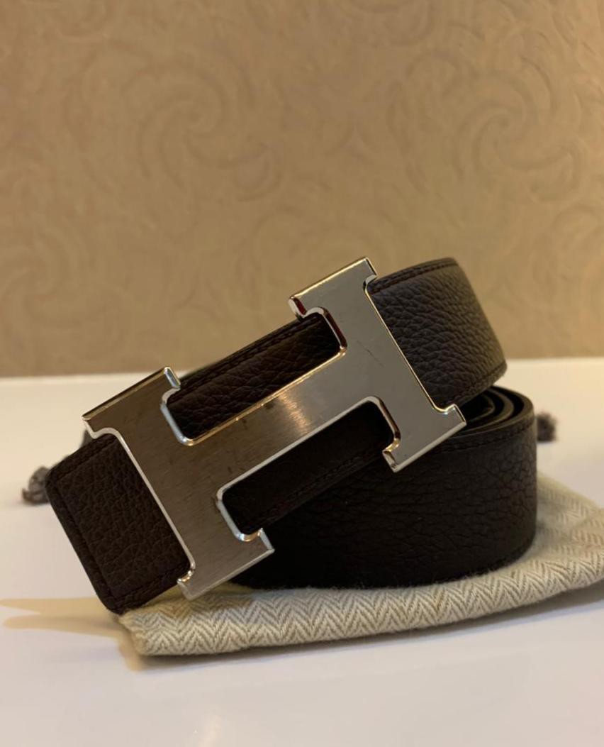 Hermes Belt Black - Brown sz 85 