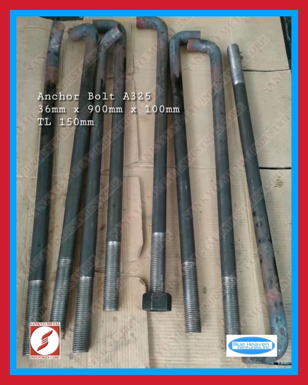 Hi Tensile A325 Anchor Bolt, Commercial & Industrial, Construction