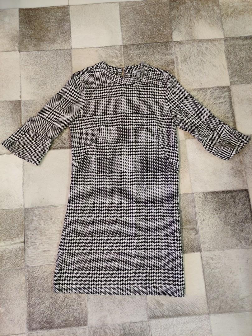 H&m dogtooth dress new arrivals