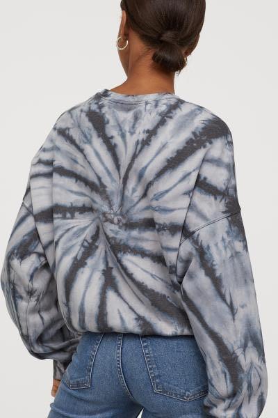 H&m tie dye sweatshirt Clearance