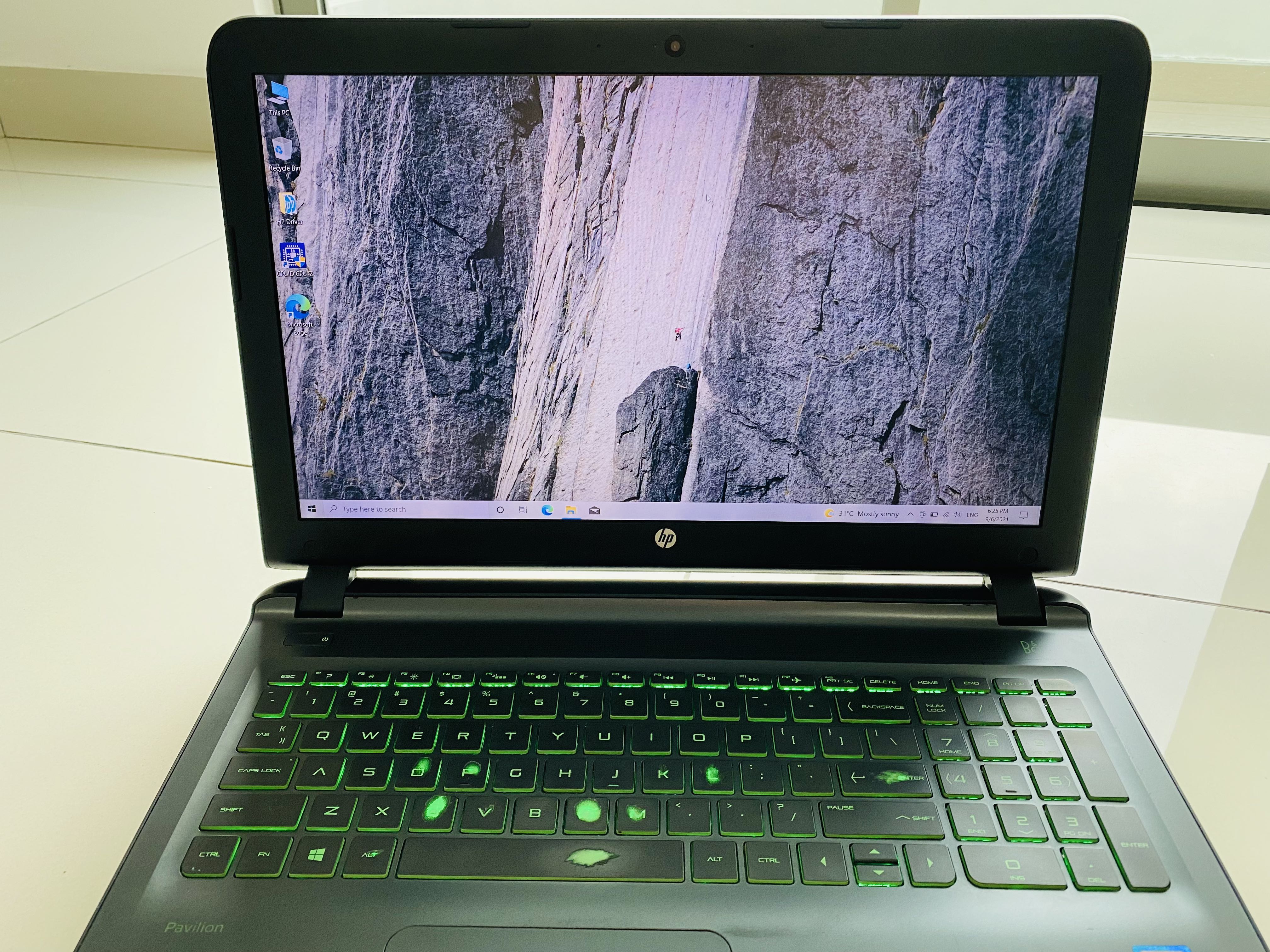 Hp pavilion gaming top 15 i5 6300hq