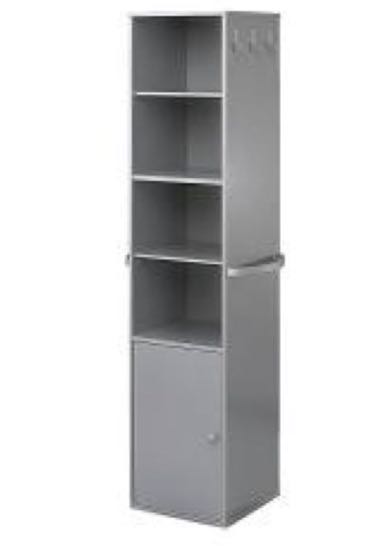 IKEA Rotating Mirror Cabinet, Furniture & Living, Furniture, Shelves, & Racks on Carousell