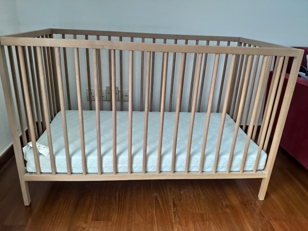 IKEA Sniglar Cot and Mattress Baby and Child, Babies & Kids, Baby
